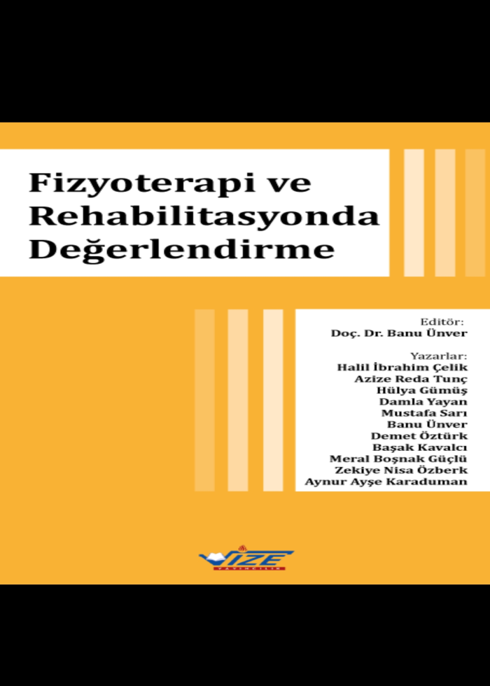 Fizyoterapi ve Rehabilitasyonda değerlendirme 